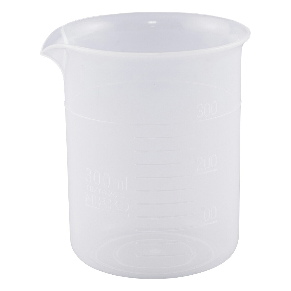 ニッコー・ハンセン PPビーカー300mL 1ケース（130個入） 1ケース(130個入) 3573-06