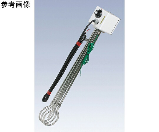 八光電機 温調付投込みヒーター 水用 ステンレス 三相200V 2kW 1台 BCS3021