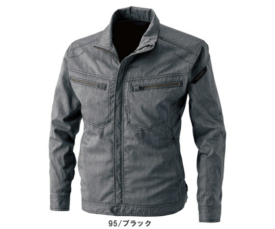 TS DESIGN LIGHTTECロングスリーブジャケット ブラック M 1枚 5306