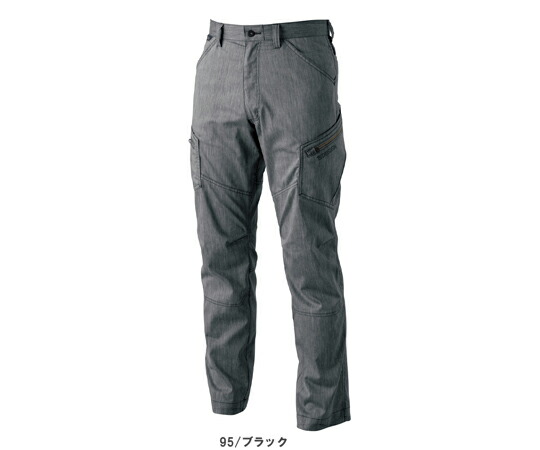 TS DESIGN LIGHTTECメンズカーゴパンツ 黒いこと 6L 1枚 5304