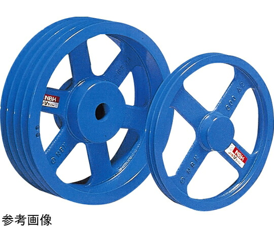 鍋屋バイテック Vプーリー JIS B形 1個 125B3F