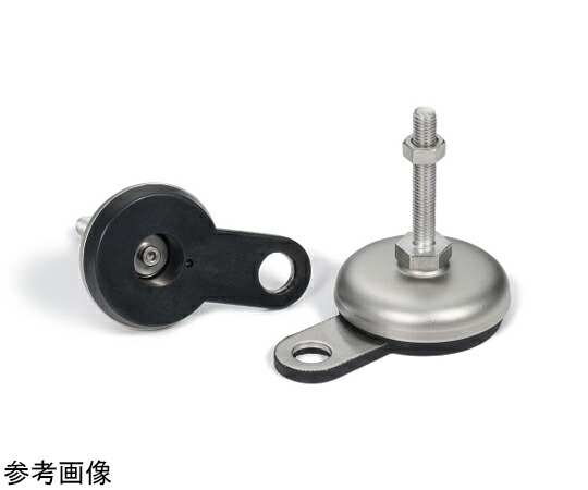 鍋屋バイテック レベリングアジャスタ（おねじ） アンカー固定タイプ 六角調整 FNAMS-S 1個 FNAMS-80-M10-50-B1-S
