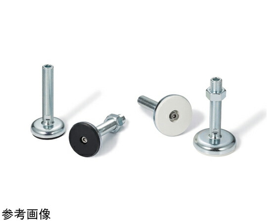 鍋屋バイテック レベリングアジャスタ（おねじ） 六角穴つき ラバーディスクつき FNM-U 1個 FNM-120-M30-125-A2-UK 11,582円
