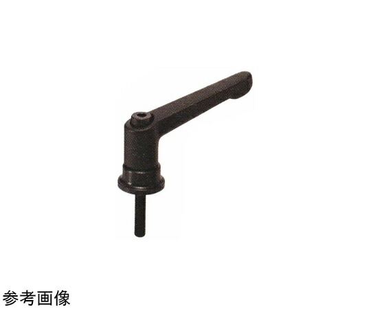 鍋屋バイテック パワークランプレバー（おねじ） LDBM 1個 LDBM-6-27-BK