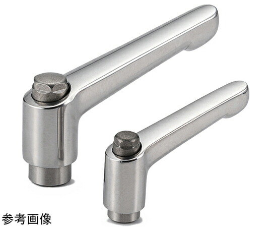 鍋屋バイテック クランプレバー（めねじ・オールステンレス製） LDFS-AS-HP 1個 LDFS-8-AS-HP