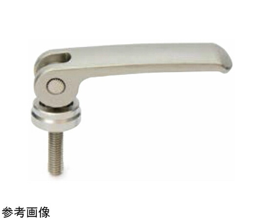鍋屋バイテック カム生き胆 くっ付ける印字機（おねじ・オールステンレス鋼製） LWBMS-ANI 1個 LWBMS-63-M6-50-ANI