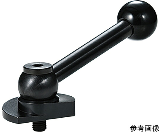 鍋屋バイテック ラッチレバー 水平レバータイプ・上方向締めつけ LZY-KV-A 1個 LZY-50-KV-A-L