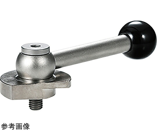 鍋屋バイテック ラッチレバー 水平レバータイプ・下方向締めつけ（ステンレス製） LZYS-GV-B 1個 LZYS-40-GV-B