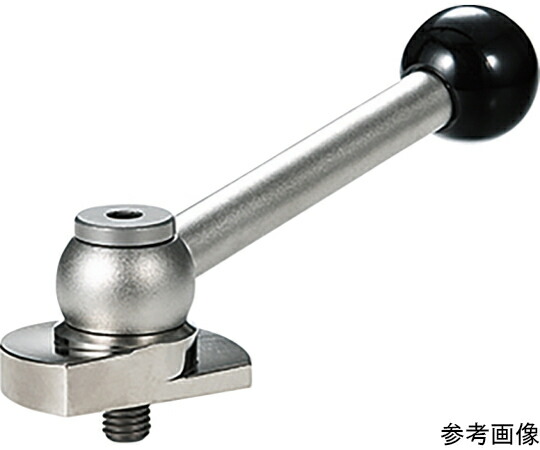 鍋屋バイテック ラッチレバー 角度つきレバータイプ・上方向締めつけ（ステンレス製） LZYS-KV-A 1個 LZYS-40-KV-A-L