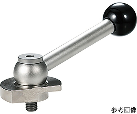 鍋屋バイテック ラッチレバー 角度つきレバータイプ・下方向締めつけ（ステンレス製） LZYS-KV-B 1個 LZYS-40-KV-B