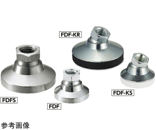 鍋屋バイテック レベリングアジャスタ（めねじ）FDF/FDFD 1個 FDFS-60-M16-KS 治療機器-医薬品・コンタクト・介護