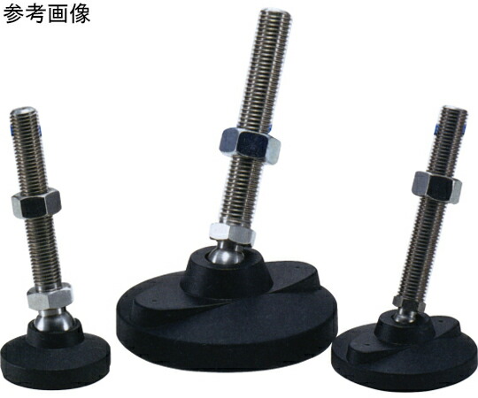 鍋屋バイテック レベリングフット FPMS 1個 FPMS-125-M24-98-GH