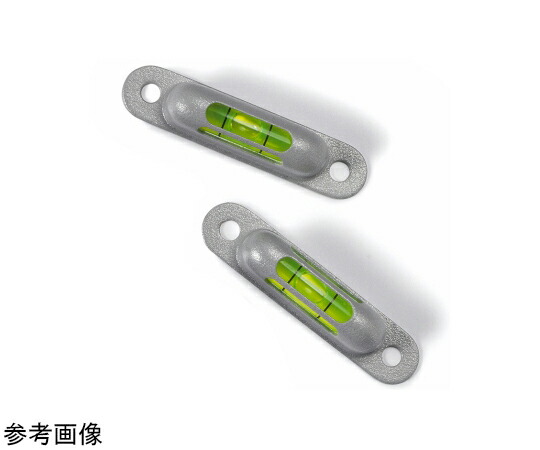 鍋屋バイテック 水平器 ホルダつき一軸水平器 フランジつき FSLF 1個 FSLF-57-G-6-3-SG