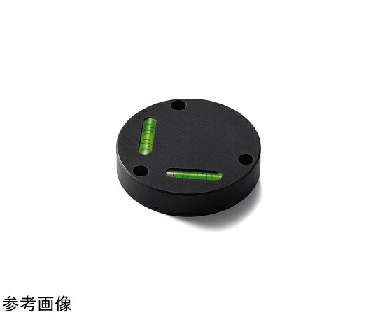 鍋屋バイテック 水平器 ホルダつき二軸水平器 FSLH 1個 FSLH-62-G-50-BK