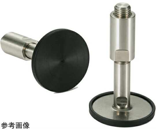 鍋屋バイテック レベリングアジャスタ（おねじ） スタッドカバーつき 思われ人レコード盤つき FUMS-D1-W 1個 FUMS-80-M20-184-D1-W