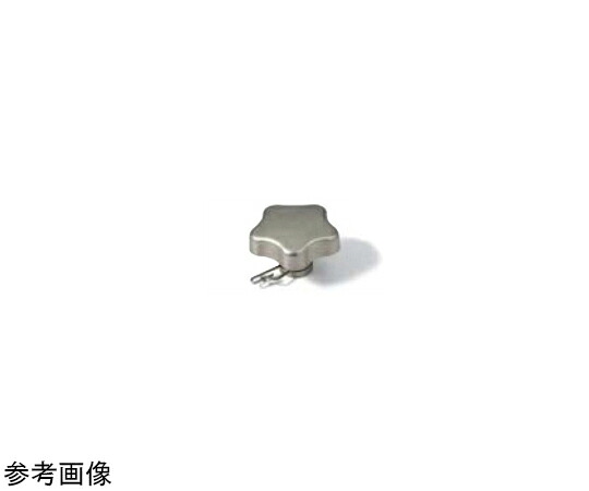 鍋屋バイテック ステンレスハンドノブ（めねじ） 脱落押しとどめる印字機 KSCH-M 1個 KSCH-60-M12-A
