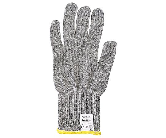アズワンカタログ製品 耐切創ポーラベアライト ウェイト手袋 74-047 グレー L 1双 1個 8858560