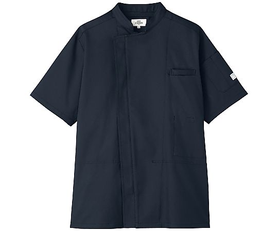 チトセ（CHITOSE） 空調服コックコート KC-8717 半袖 5L C-5 ネイビー 1個 2211520 - 商品メイン画像
