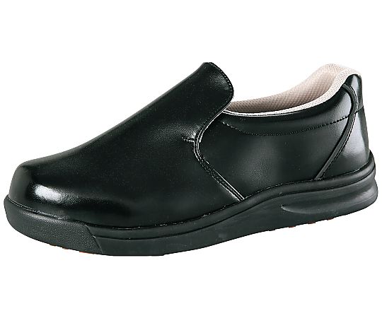 ノサックス ノサックス 厨房靴 グリップキング 先芯入 黒 GKS-B 21.5cm 1個 1097960