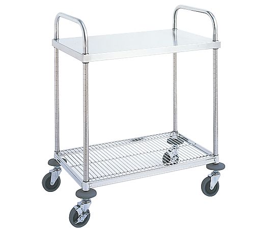 アズワンカタログ製品 サービスワゴン W6型 18-8 W6A-S4610 1個 6365500