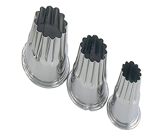 江部松商事 18-8 上物渕付 抜型 3Pcs 菊 1個 4225400