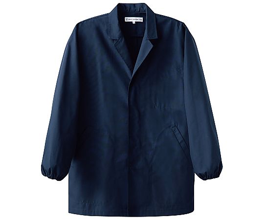 セブンユニフォーム 男性用コート（調理服）AA310-1 LL ネイビー 1個 2223550