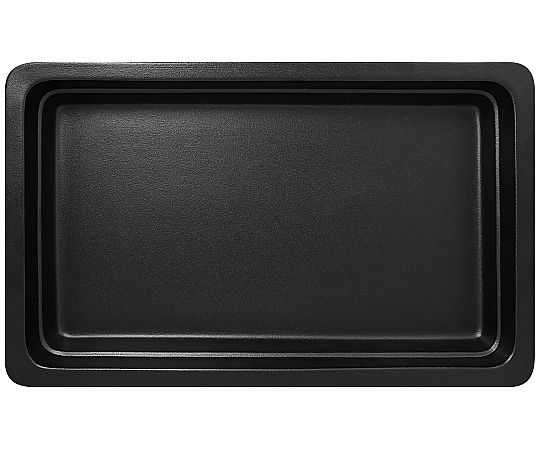アズワンカタログ生産品 ラックポーセレン ガストロノームパン 角型 浅 2/3 スモーキーブラック 1個 3034060
