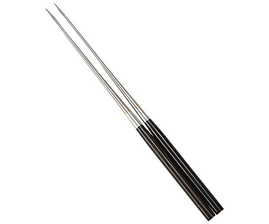金口製作所 純チタン 黒檀柄盛箸（ステン口）150mm 2715 1個 2305350