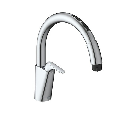 LIXIL 御厨子所用水栓ワンホールタイプ 蓄電池式ナビッシュシンプルタイプ（B6） 1個 JF-NAB464SYX(JW)
