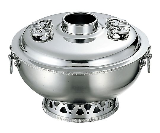 三宝産業 UK 18-8 菊渕 ホーコー鍋 ガス用 25cm 1個 1624100 20,874円