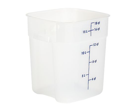 CAMBRO（キャンブロ） 角型フードコンテナー フレッシュプロ 本体 18SFSPROPP（190）ナチュラル 1個 8696310