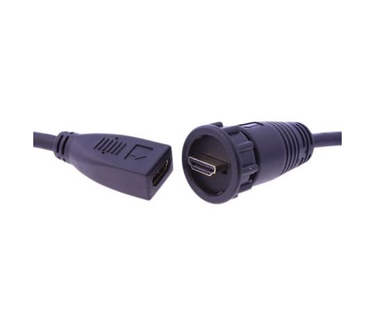 RS PRO HDMIケーブル 長さ：2m コネクタ A：オス コネクタ B：メス 1個 231-7917