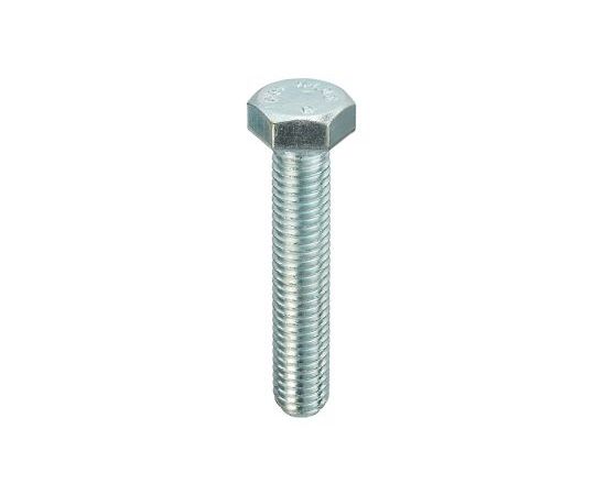RS　Pro 六角ボルト RS PRO M20mm x 80mm 光沢亜鉛めっき スチール 1箱（25個入） 1箱(25個入) 286-6815