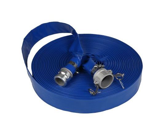 RS Pro カップリング付き添い人フラットロールアップホース RS PRO 25m 1個 186-0547 医薬品・コンタクト・介護-治療機器