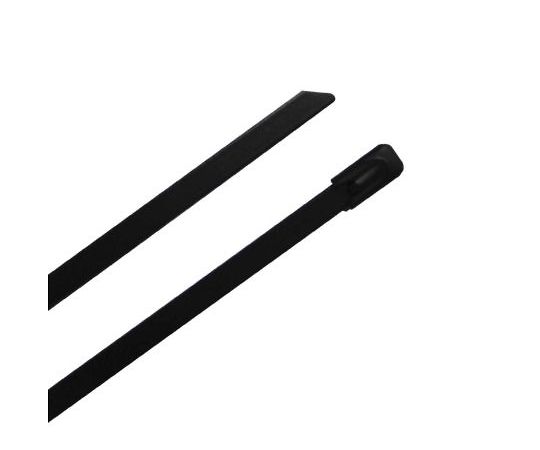 RS PRO 結束バンド 840mm x 4.6 mm 黒 316 ステンレス鋼 1袋（100個入） 1袋(100個入) 183-4259 7,785円