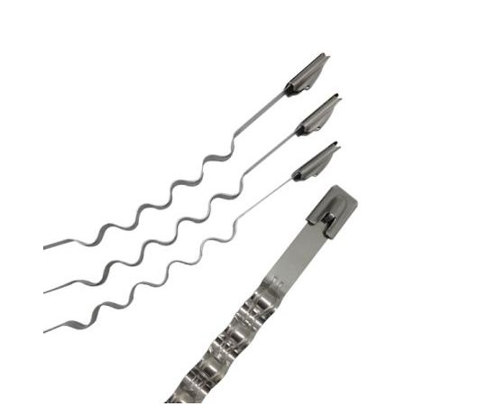 RS PRO 結束バンド  100mm x 4.6 mm  316 ステンレス鋼 1袋（100個入） 1袋(100個入) 183-4162