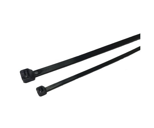 RS PRO 結束バンド 450mm x 8 mm 黒 ナイロン 66 1袋（100個入） 1袋(100個入) 224-3168