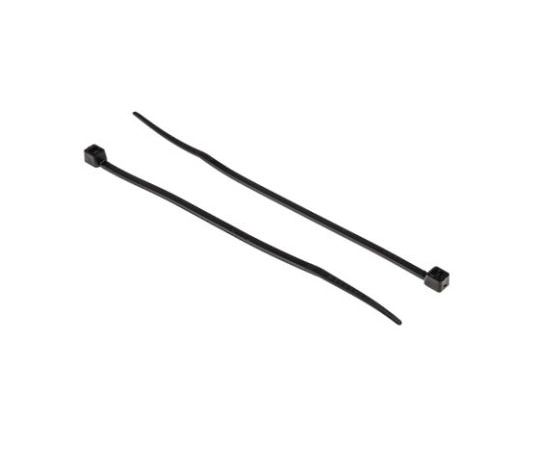 RS PRO 結束バンド 142mm x 3.2 mm 黒 ナイロン 66 1袋（250個入） 1袋(250個入) 269-1773 4,914円