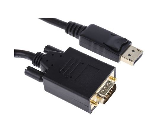 RS PRO DisplayPort ケーブル 1個 186-3039