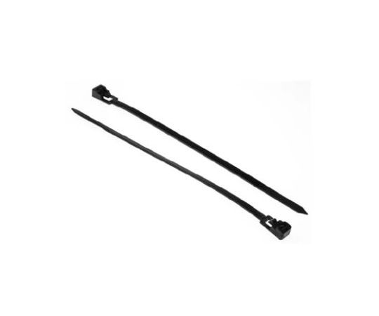 RS PRO 結束バンド 125mm x 4.5 mm 黒 ナイロン 66 1袋（250個入） 1袋(250個入) 269-1858