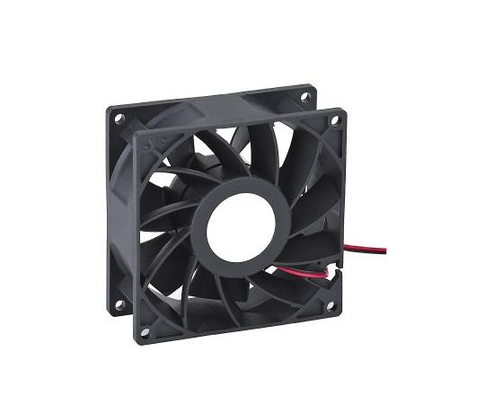 RS PRO 軸流ファン 電源電圧：12 V dc DC 92 x 92 x 38mm 1個 255-7315