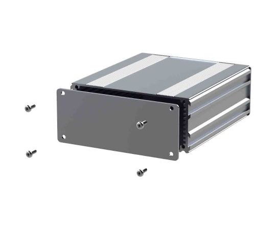 RS PRO ケース 電子機器用 160 x 108.5 x 45mm 銀 1個 195-1546