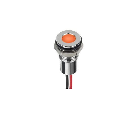 RS PRO パイロットランプ 1 8 → 3 3V dc ハイパーオレンジ 実装ホールサイズ：8mm 1個 220-8970