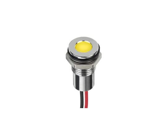 RS PRO パイロットランプ 6V dc 黄 実装ホールサイズ：8mm 1個 220-8934