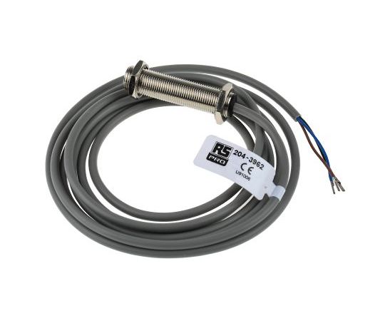 RS PRO 光電センサ 円柱型 検出範囲 0.15 m 1個 204-3962