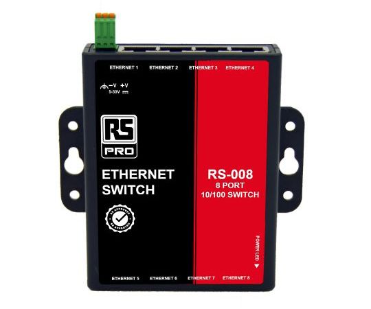 RS　Pro イーサネットスイッチ RS PRO 8 アンマネージド 1個 226-3243