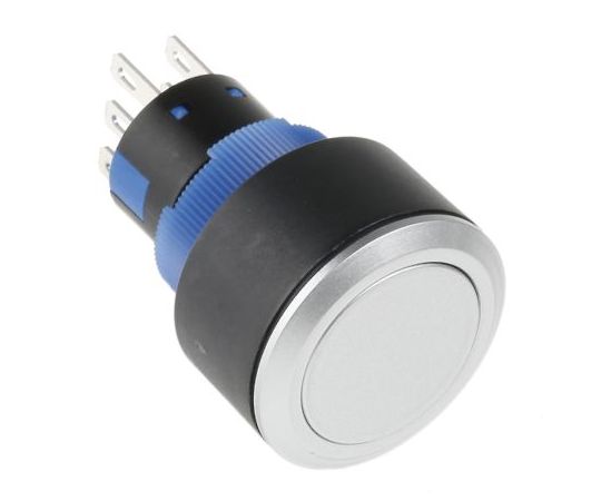 RS PRO 押しボタンスイッチ モーメンタリ パネルマウント DPDT 1トレイ（20個入） 1トレイ(20個入) 175-8267