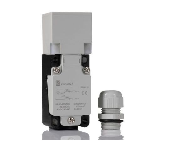 RS PRO 近接センサ ブロック形 検出範囲 20 mm 非点滅 1個 252-2028