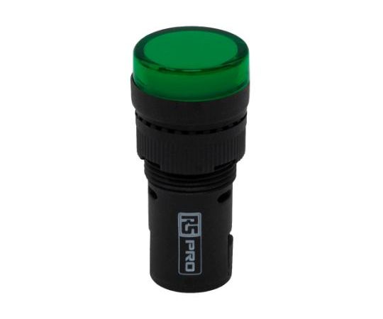 RS　Pro パイロットランプ 表示灯 RS PRO LED 緑 1袋（5個入） 1袋(5個入) 271-7474