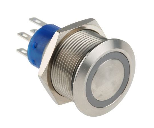 RS PRO 押しボタンスイッチ パネルマウント DPDT 1トレイ（20個入） 1トレイ(20個入) 175-9235